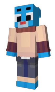 Gumball Watterson (The Amazing World of Gumball) Minecraft Skin