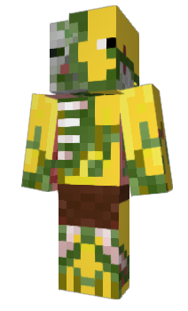 Minecraft skin diosgriego