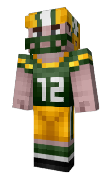 Minecraft скін по ніку PackersGB