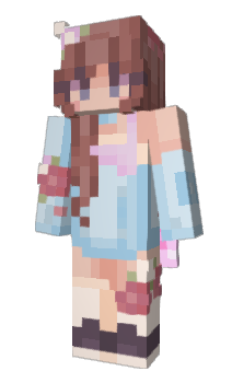 Minecraft skin Violetisredacted