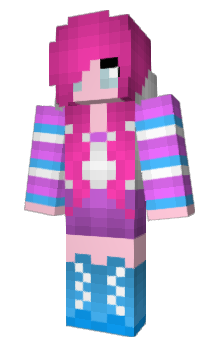 Minecraft skin RainbowPrince