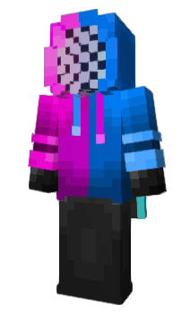 Minecraft скин по нику ClumzyBlumzy