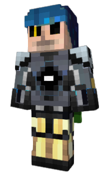 Minecraft skin KLAVRUSHKA