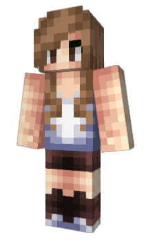 Minecraft скін по ніку Viuly