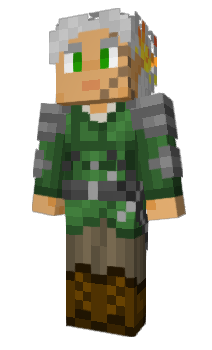 Minecraft скин по нику HunterPop