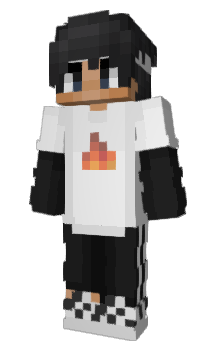 Minecraft skin SapnapNo