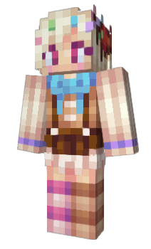 Minecraft skin PandaDonut