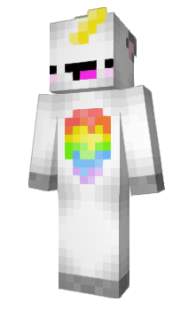 Minecraft скин по нику unicorm