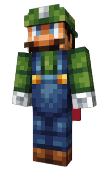 Minecraft skin iLuigiMario