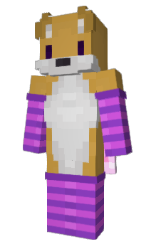 Minecraft skin 0tea_fox0