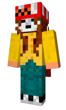 Minecraft skins with cape Mojang (Classic)