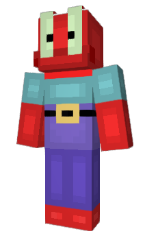 Minecraft скін по ніку MrKrabs_