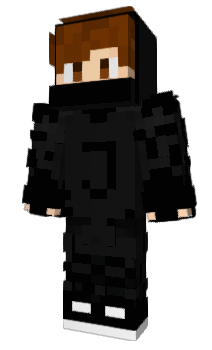 Minecraft skin Netherskelet