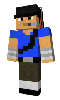 Minecraft skin Crowbarscout