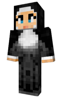 Minecraft skin nun