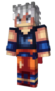 Minecraft skin midfade