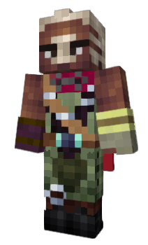 Minecraft скин по нику GodHermes