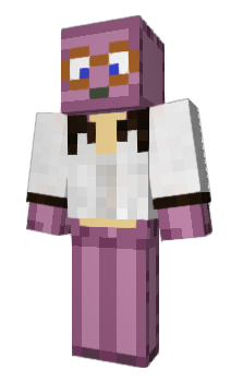 Minecraft skin purple_toki