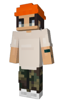 Minecraft скин по нику camocamo