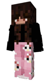 Minecraft скин по нику SerenaLovesAsh