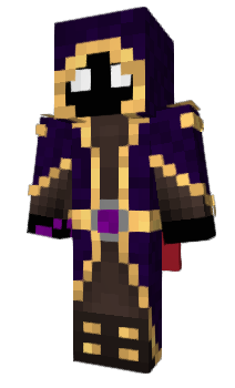 Minecraft skin BarneyPurple