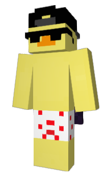 Minecraft скін по ніку InvF