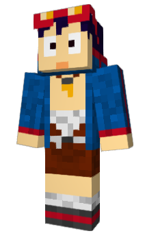 Minecraft skin Gafotas