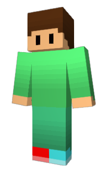 Minecraft skin Greenate