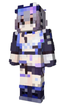 Minecraft скін по ніку Nekokawaii