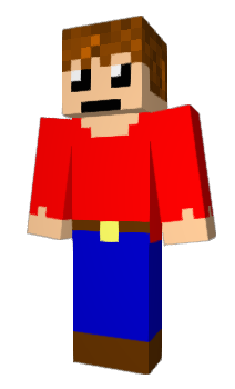 Minecraft скин по нику RuVx