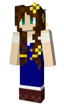 Minecraft skin ArcoirisViolet