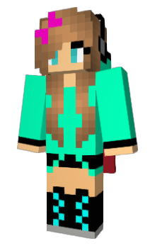 Minecraft skin Girly64