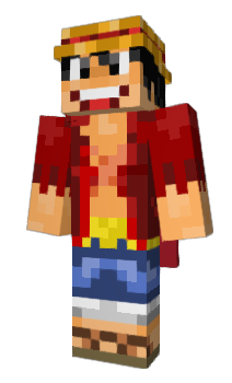 Minecraft skin MugiwaraYa
