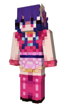 Minecraft skin LooksToTheMoon