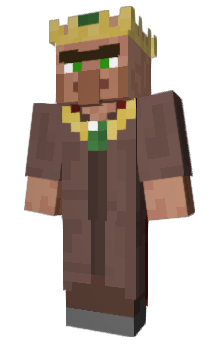 Minecraft скін по ніку VillagerDon