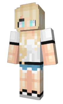 Minecraft skin GirlieGhast
