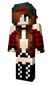 Minecraft скин по нику Girl_Game