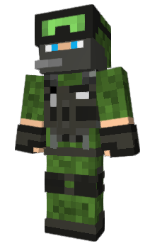 Minecraft скин по нику Evacc