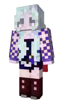 Minecraft скін по ніку Fox_White