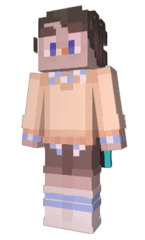 Minecraft скін по ніку Melkaya_Tsundere
