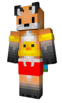 Minecraft скін по ніку Realfoxu