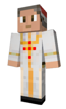 Minecraft skin Pope