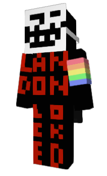 Minecraft skin LANDONxSTRAY