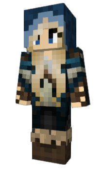 Minecraft skin SharpnessXI