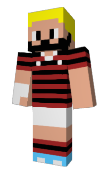 Minecraft skin LuigiW