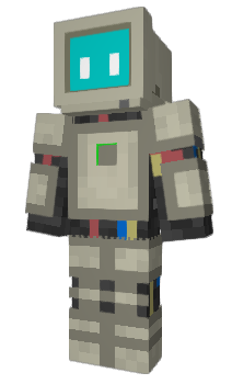 Minecraft skin WackMaDino