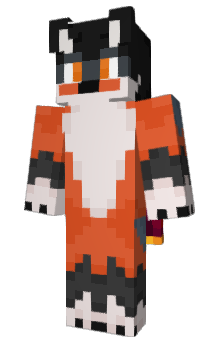 Minecraft skin SinAFox