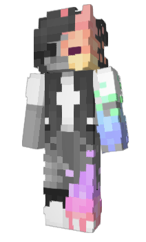 Minecraft skin Rainbowxo