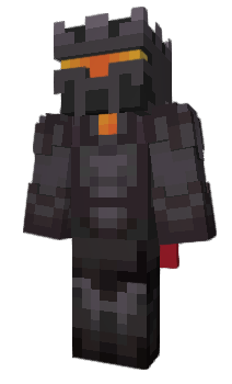 Minecraft skin NetheriteKnight