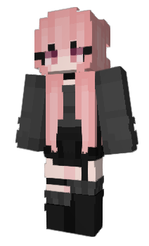 Minecraft skin JustaRandomGirl